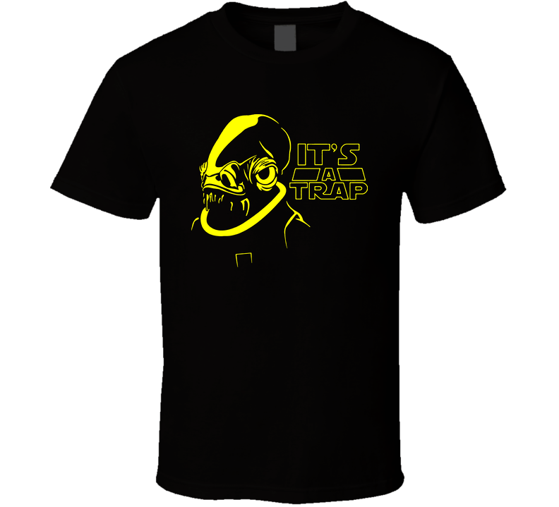 Star Wars It's A Trap Black Unisex T Shirt