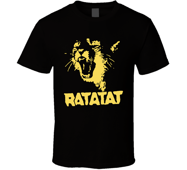 Ratatat Angry Cat House Black Unisex T Shirt Ratatat Angry Cat House Black Unisex T Shirt