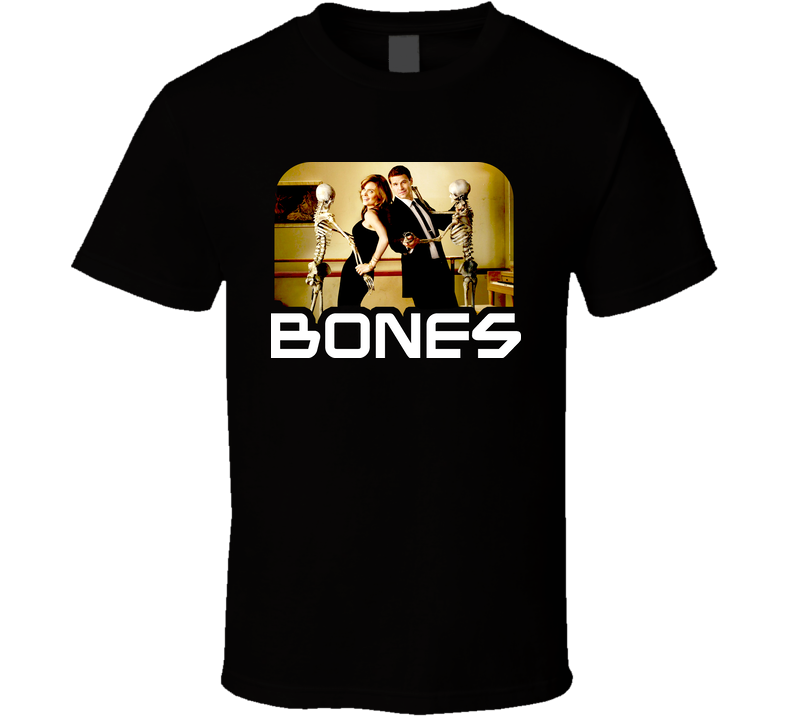 Bones Tv Show Black Unisex T Shirt Bones Tv Show Black Unisex T Shirt