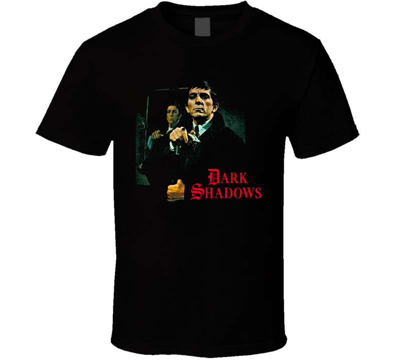 Dark Shadows Vampire Barnabas Collins Black Unisex T Shirt