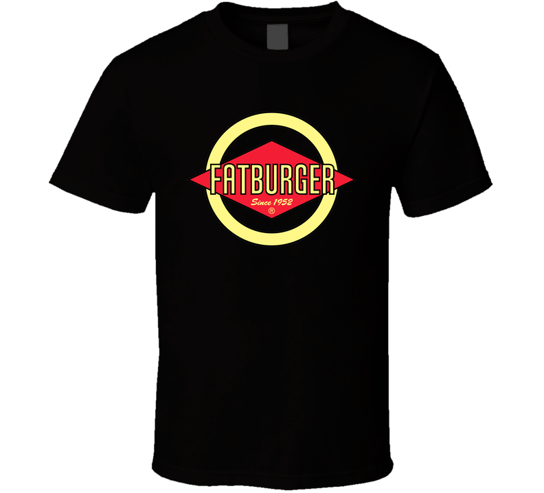 Fatburger Favourite Food Black Unisex T Shirt