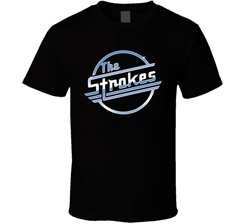 The Strokes Music Group Black Unisex T Shirt The Strokes Music Group Black Unisex T Shirt