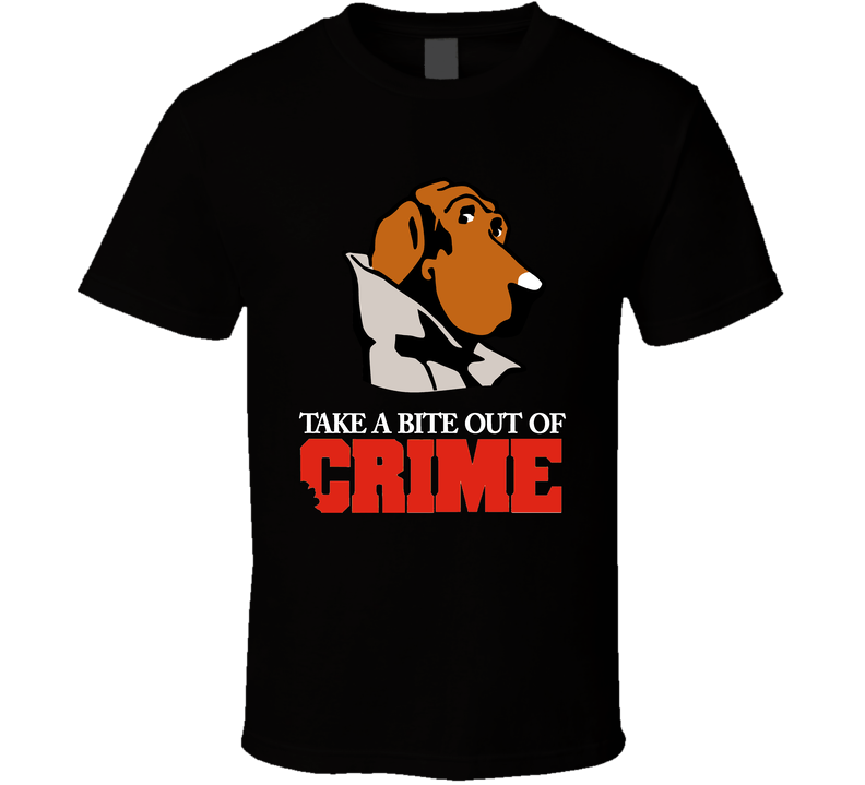 Take A Bite Out Of Crime Mcgruff The Crime Cool Black Unisex T Shirt Take A Bite Out Of Crime Mcgruff The Crime Cool Black Unisex T Shirt