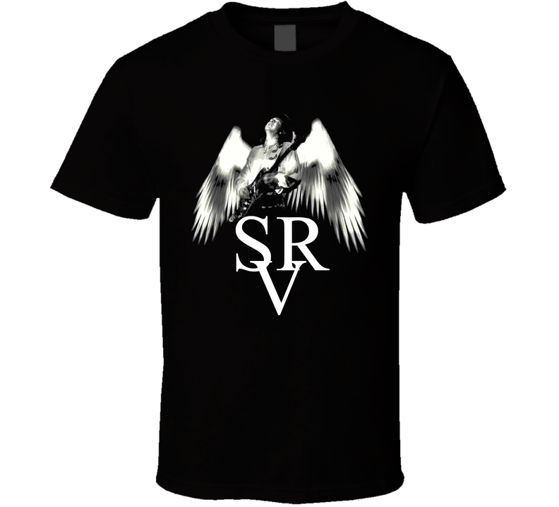 Stevie Ray Vaughan Black Unisex T Shirt