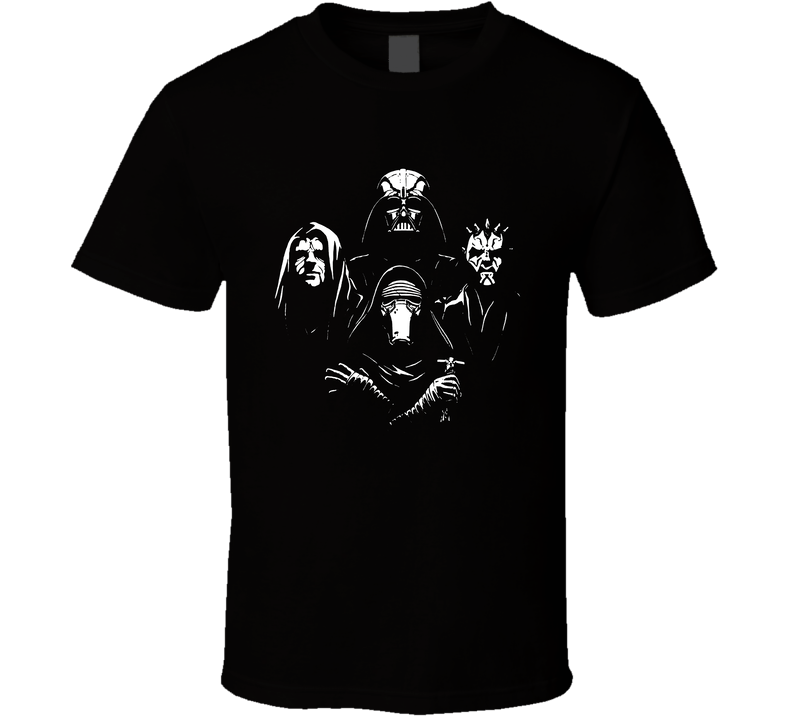 Star Wars Rapsody Funny Queen Bohemian Rhapsody Parody Black Unisex T Shirt