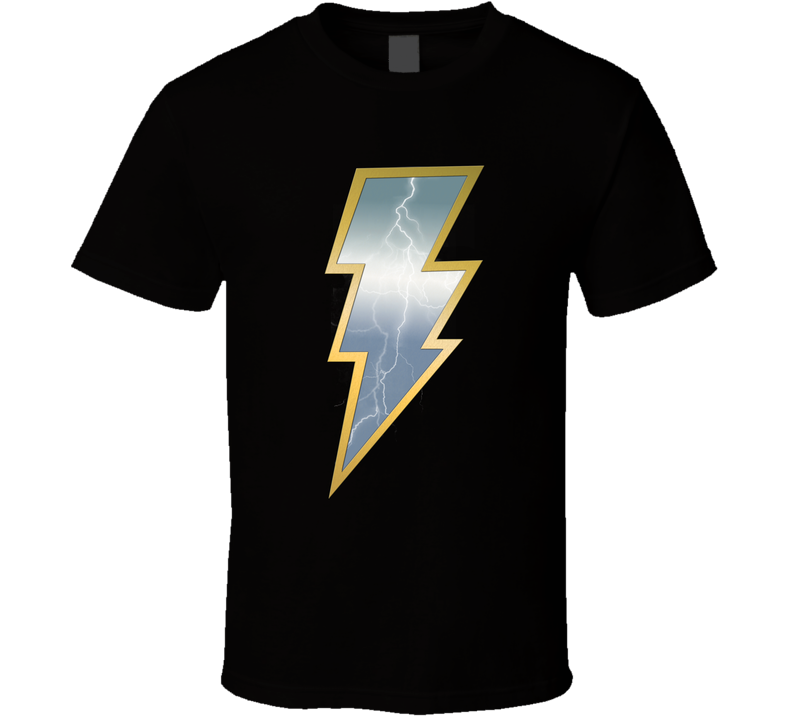 The Rock Black Adam Logo Shazam Villain Comic Book Movie Fan Black Unisex T Shirt