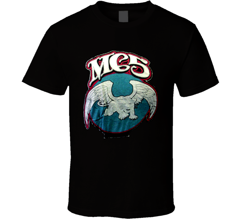 Mc5 Black Unisex T Shirt
