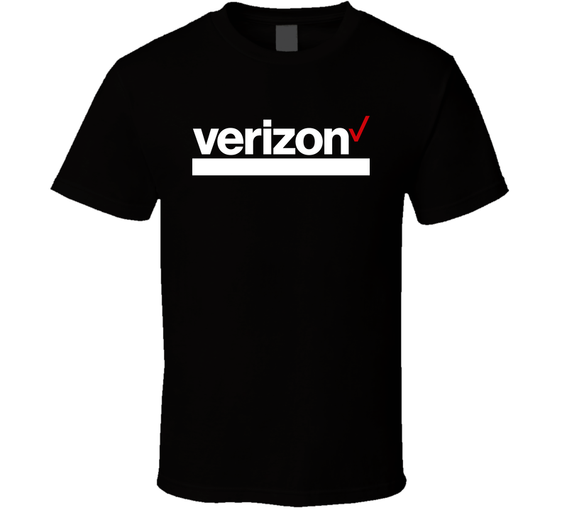 Verizon Nasdaq Company Logo Employee Fan Cool Black Unisex T Shirt