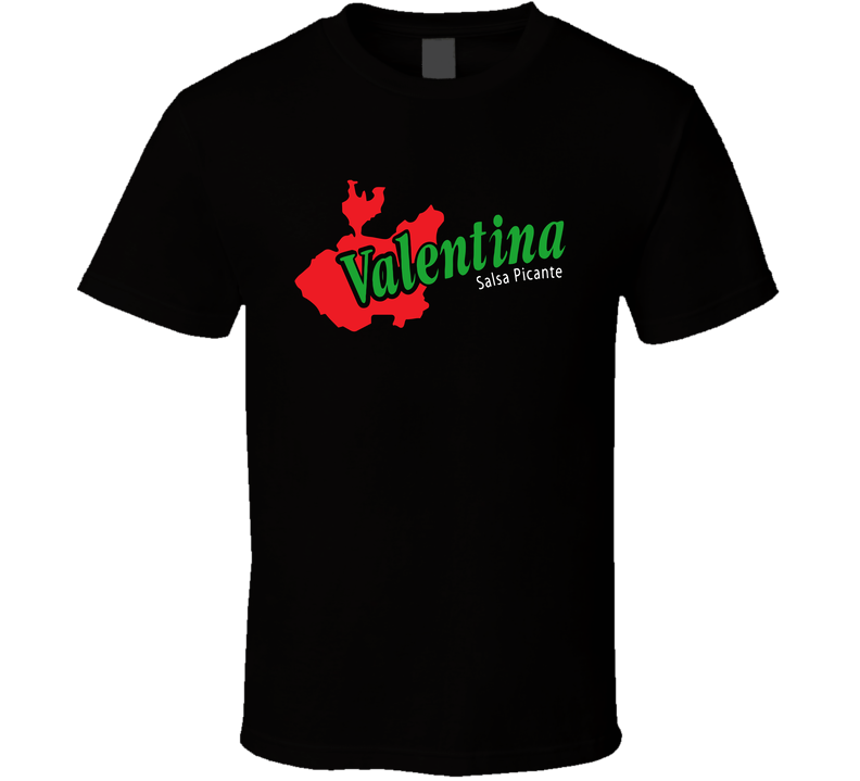 Valentina Hot Sauce Logo Label Cool Black Unisex T Shirt