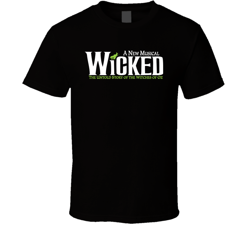 Wicked Musical Black Unisex T Shirt