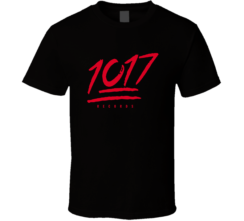 1017 Records Hip Hop Record Label Music Lovers Black Unisex T Shirt