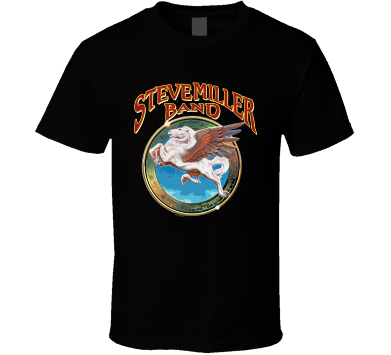 Steve Miller Music Band Black Unisex T Shirt