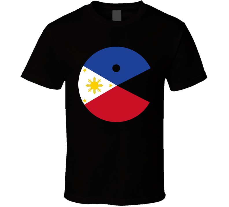 Manny Pacquiao Philippines Flag Black Unisex T Shirt