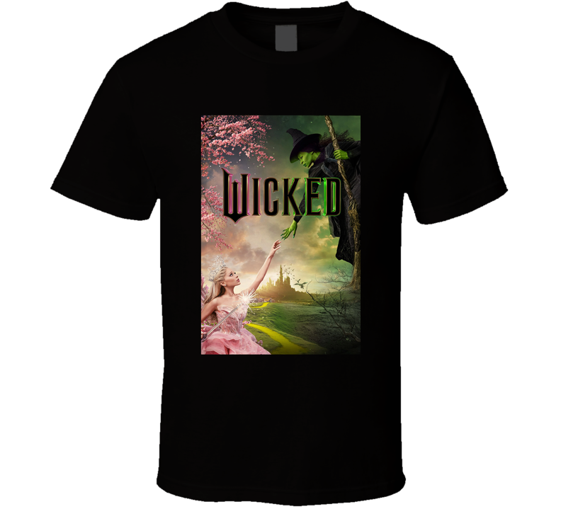 Wicked Movie Fan Black Unisex T Shirt