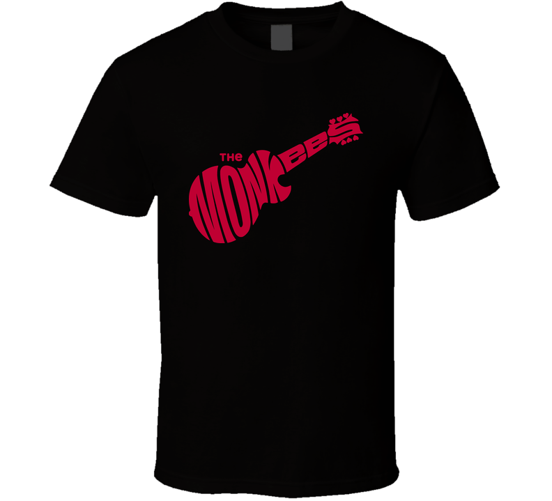 Monkees Retro Rock Music 60s Black Unisex T Shirt