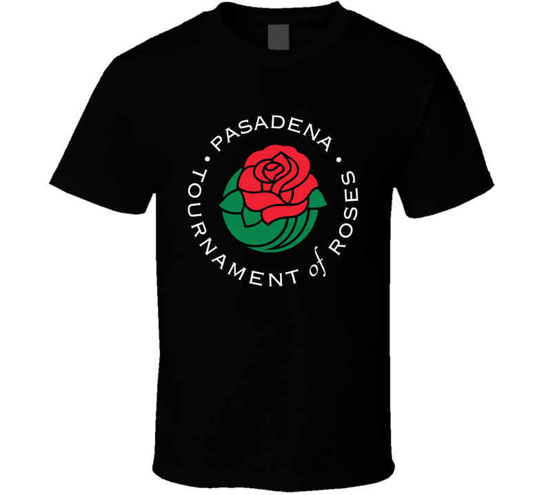 Pasadena California Tournament Of Roses City Flower Event Logo Cool Black Unisex T Shirt Pasadena California Tournament Of Roses City Flower Event Logo Cool Black Unisex T Shirt