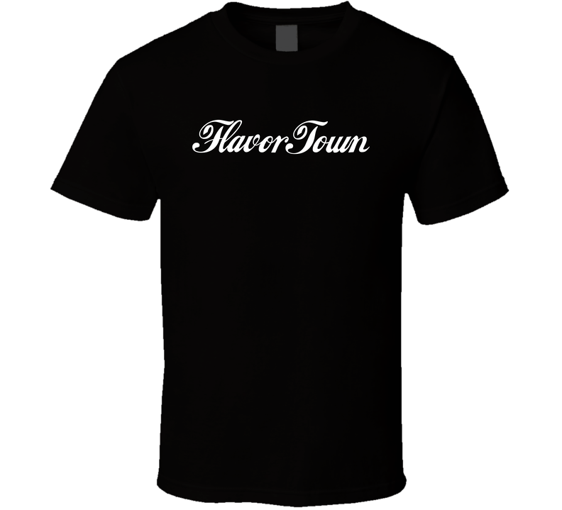 Flavortown Logo Parody Guy Fieri Cooking Chef Food Show Host Fan Black Unisex T Shirt Flavortown Logo Parody Guy Fieri Cooking Chef Food Show Host Fan Black Unisex T Shirt