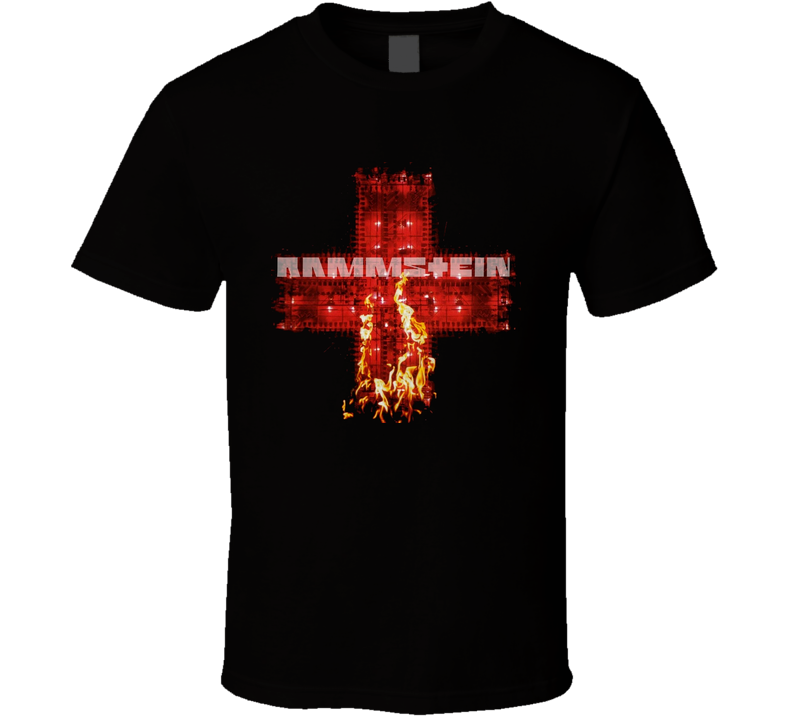 Rammstein Industrial Rock Music Band German Black Unisex T Shirt