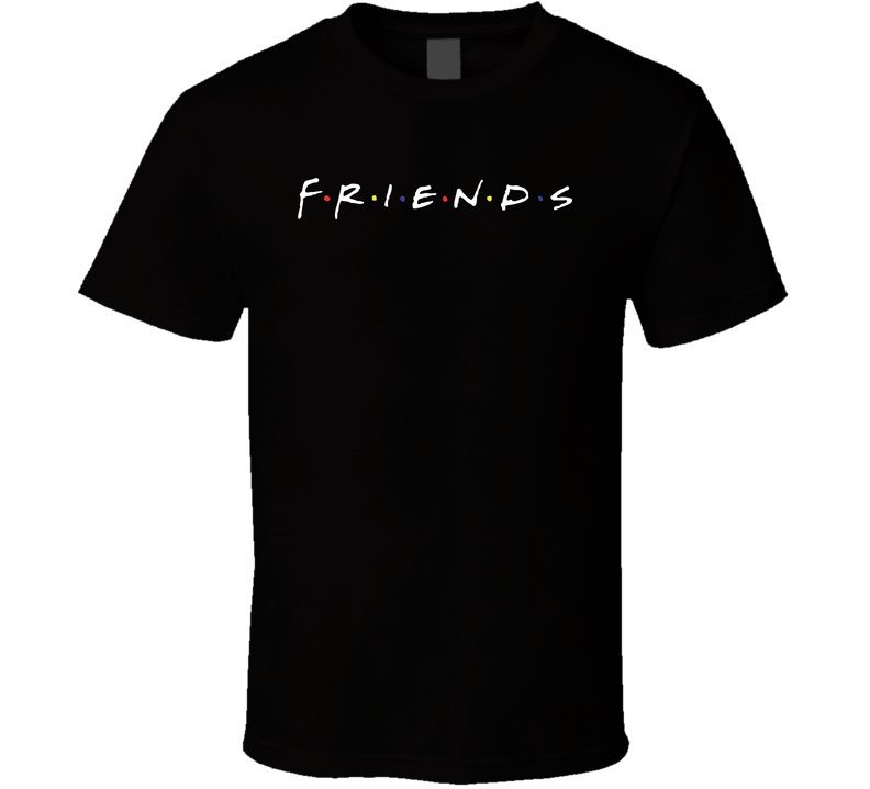 Friends Tv Show Funny Black Unisex T Shirt Friends Tv Show Funny Black Unisex T Shirt