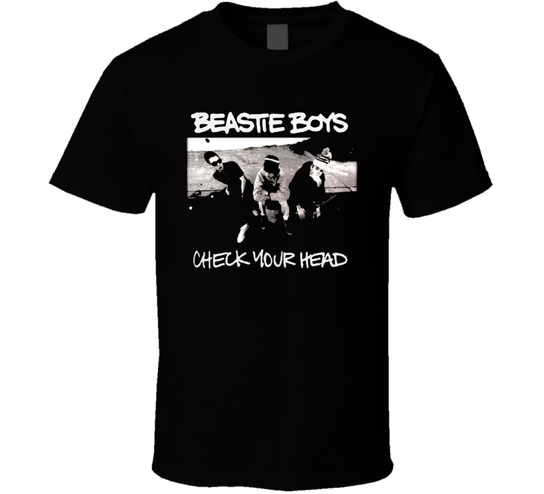 Beastie Boys Check Your Head Hip Hop Black Unisex T Shirt