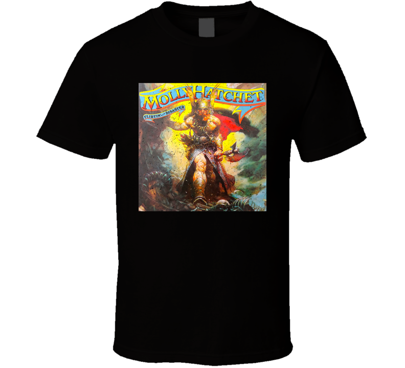 Molly Hatchet 1979-80 World Disaster Tour Black Unisex T Shirt