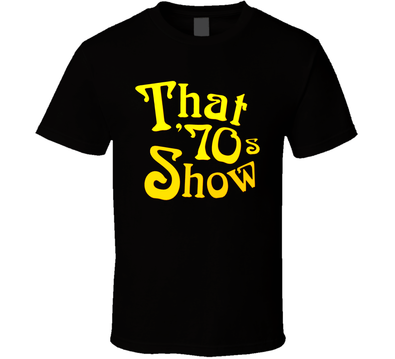That 70s Show Tv Logo Black Unisex T Shirt