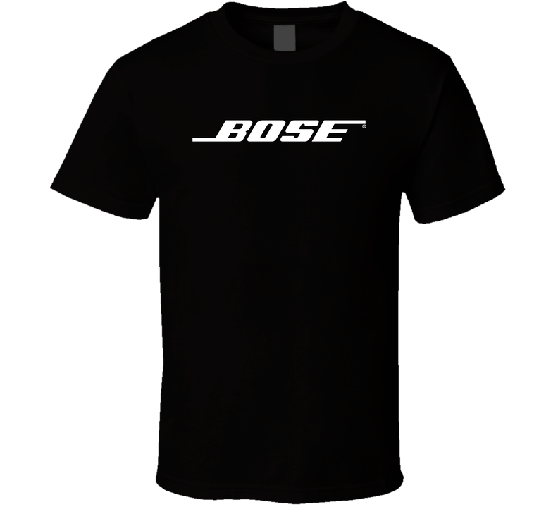 Bose Sound Car Audio Sub Woofer Logo Cool Black Unisex T Shirt