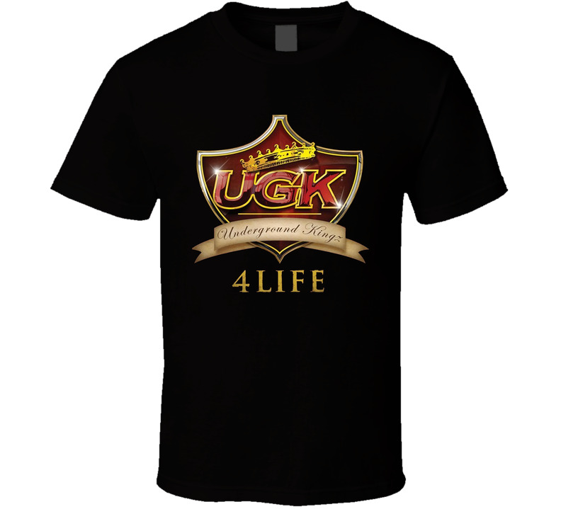 Ugk 4 Life Rap Black Unisex T Shirt Ugk 4 Life Rap Black Unisex T Shirt