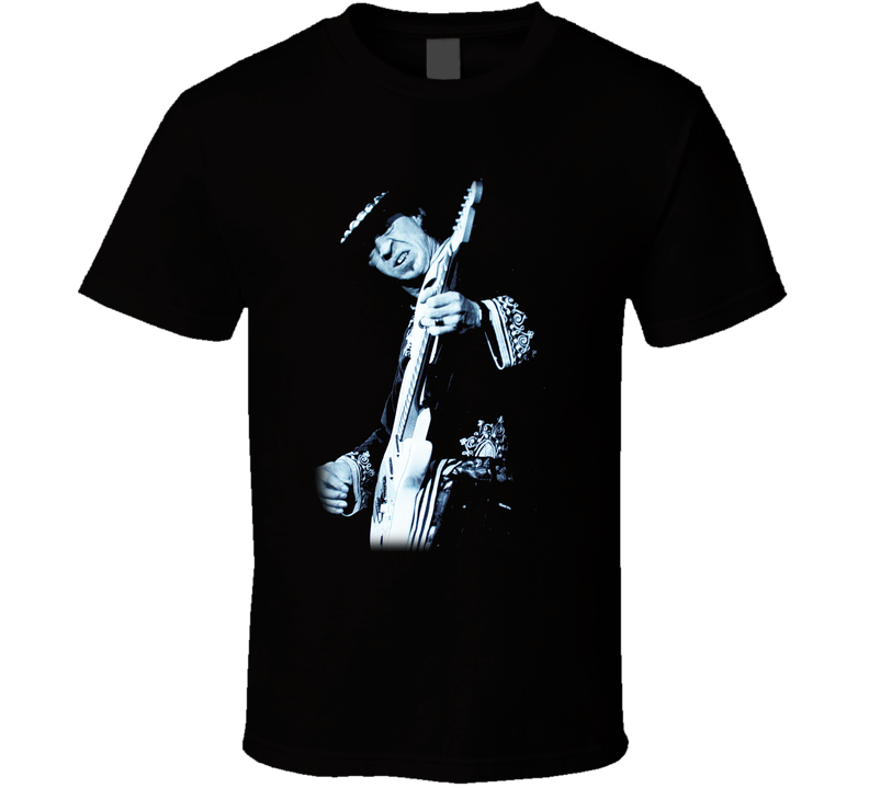 Stevie Ray Vaughan Guitar Legend Black Unisex T Shirt Stevie Ray Vaughan Guitar Legend Black Unisex T Shirt