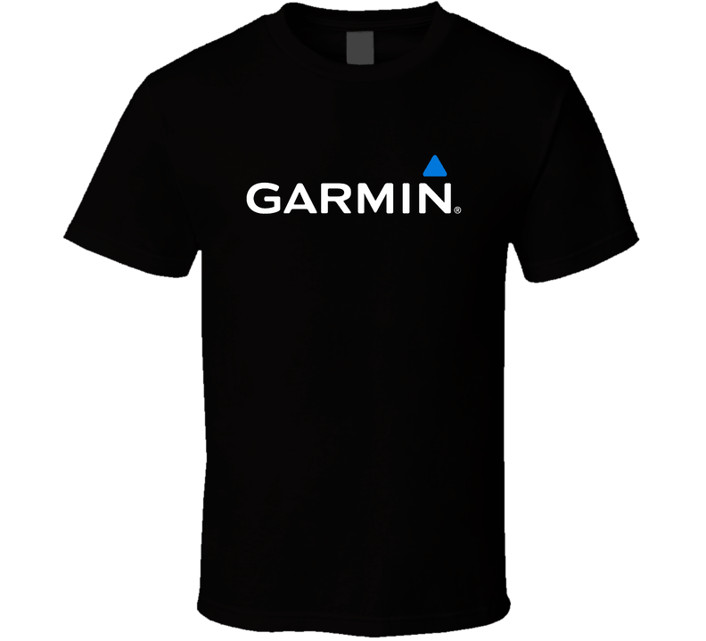 Garmin Logo Technology Company Black Unisex T Shirt