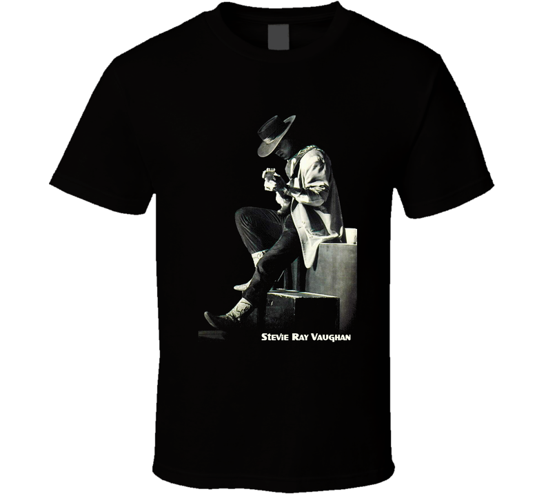 Stevie Ray Vaughan Great Electric Guitarist Black Unisex T Shirt