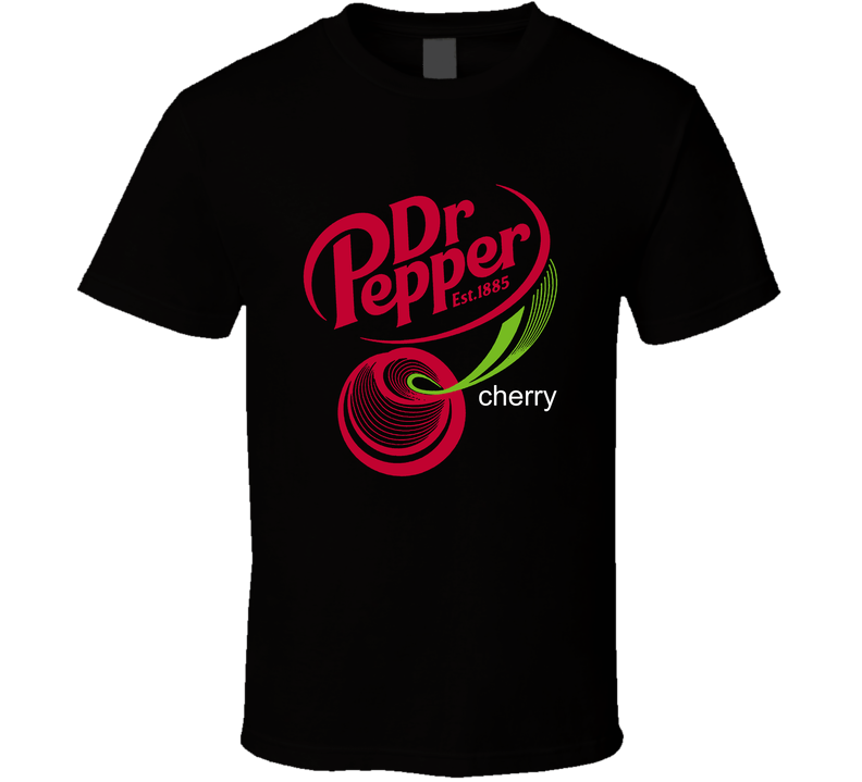 Cherry Dr Pepper Best Soda Of All Time Soft Drink Lovers Black Unisex T Shirt