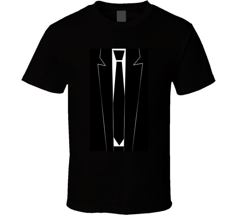 Black Tie  Suit Funny Formal Parody Black Unisex T Shirt Black Tie  Suit Funny Formal Parody Black Unisex T Shirt