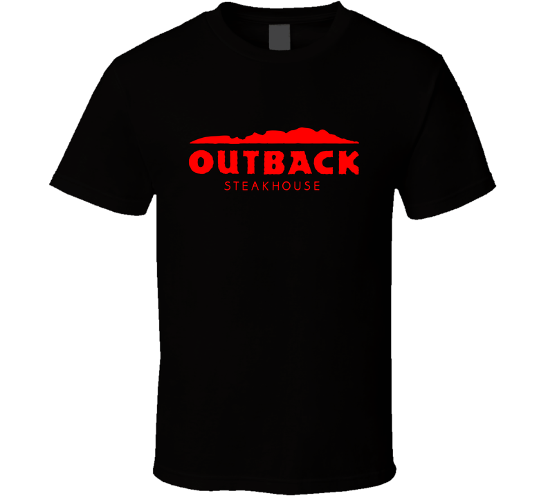 Outback Steakhouse Restaurant Black Unisex T Shirt
