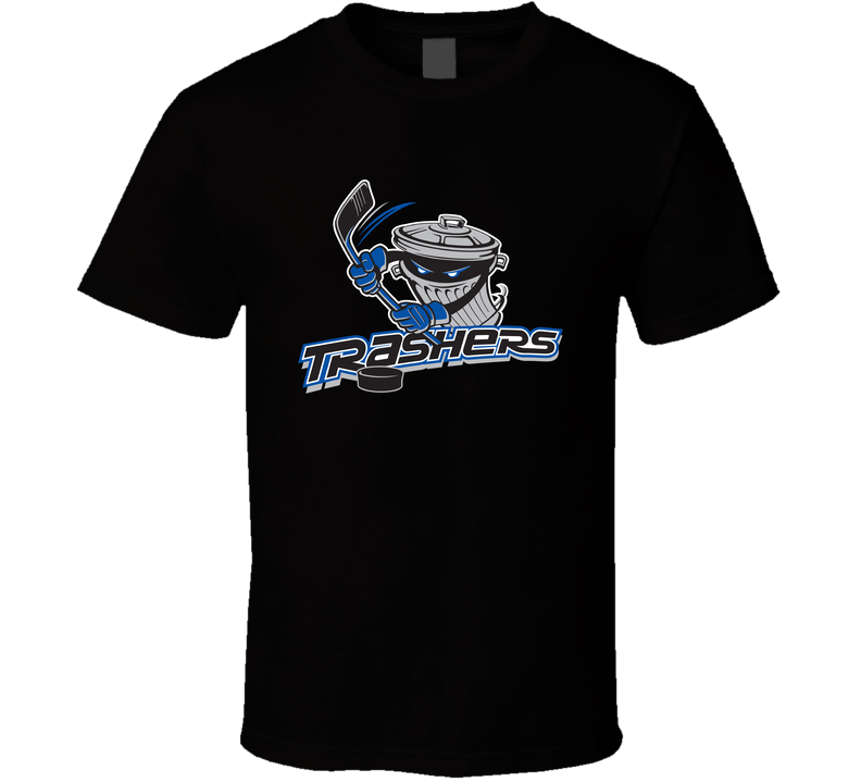 Danbury Trashers Uhl Hockey Team Black Black Unisex T Shirt Danbury Trashers Uhl Hockey Team Black Black Unisex T Shirt