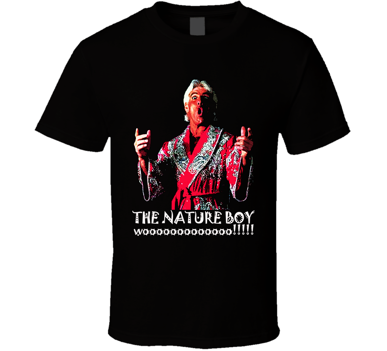 Rick Flair Wooo Wrestling Black Unisex T Shirt Rick Flair Wooo Wrestling Black Unisex T Shirt