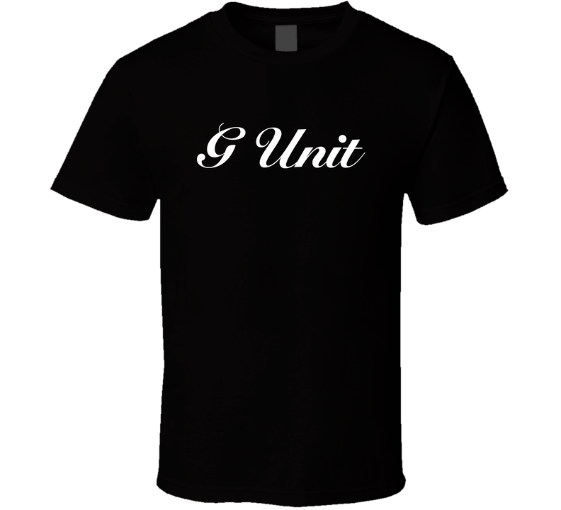G-unit Records Hip Hop Record Label Music Lovers Black Unisex T Shirt