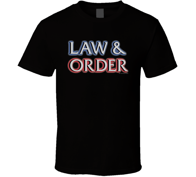 Law And Order 90s Tv Show Drama Black Unisex T Shirt