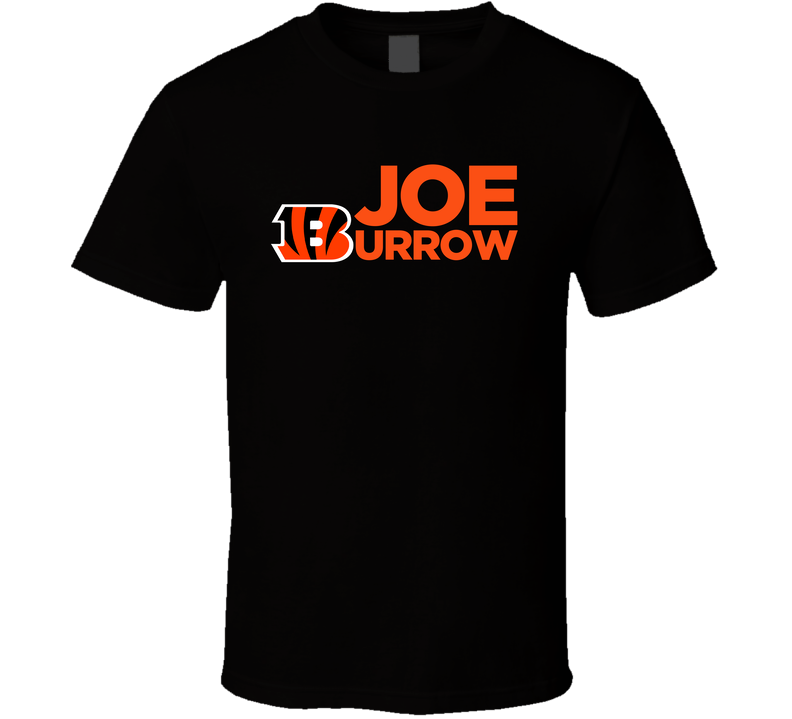 Joe Burrow Cincinnati Football Black Unisex T Shirt Joe Burrow Cincinnati Football Black Unisex T Shirt