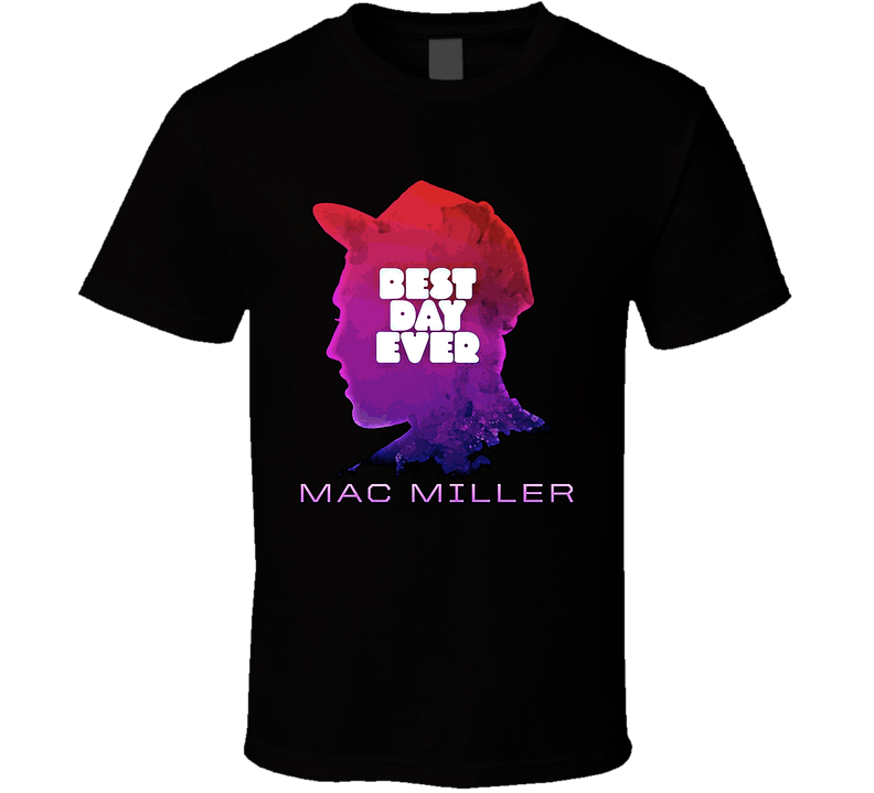 Mac Miller Rap Hip Hop Black Unisex T Shirt Mac Miller Rap Hip Hop Black Unisex T Shirt