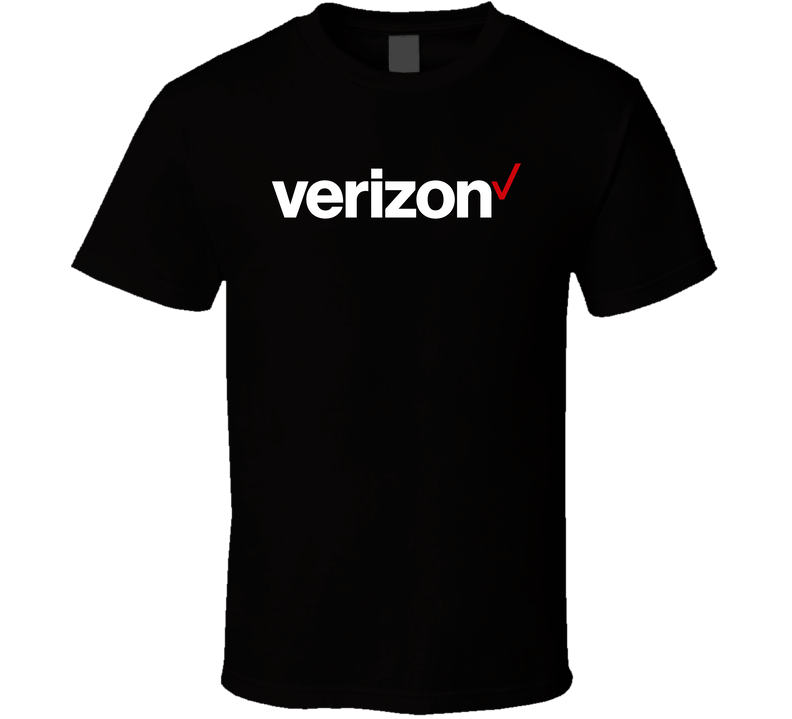Verizon Nasdaq Company Logo Employee Fan Cool Black Unisex T Shirt