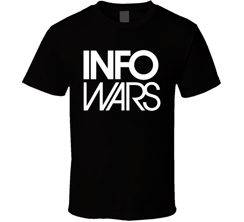 Info Wars Logo Black Unisex T Shirt Info Wars Logo Black Unisex T Shirt