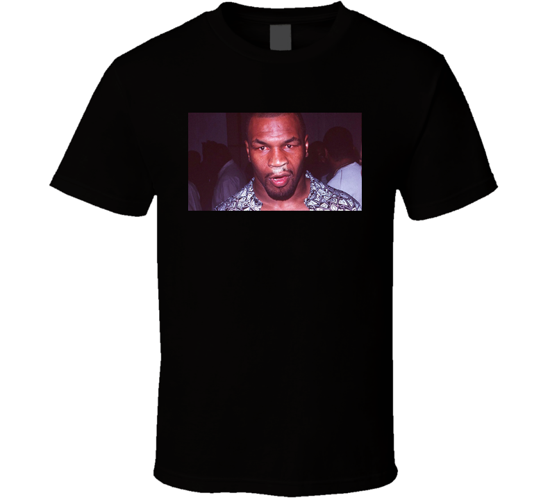Mike Tyson Cocaine Nose Black Unisex T Shirt