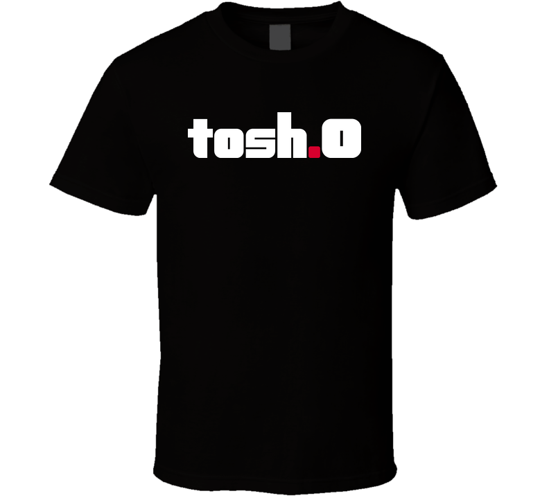 Tosh O Comedy Central Black Unisex T Shirt
