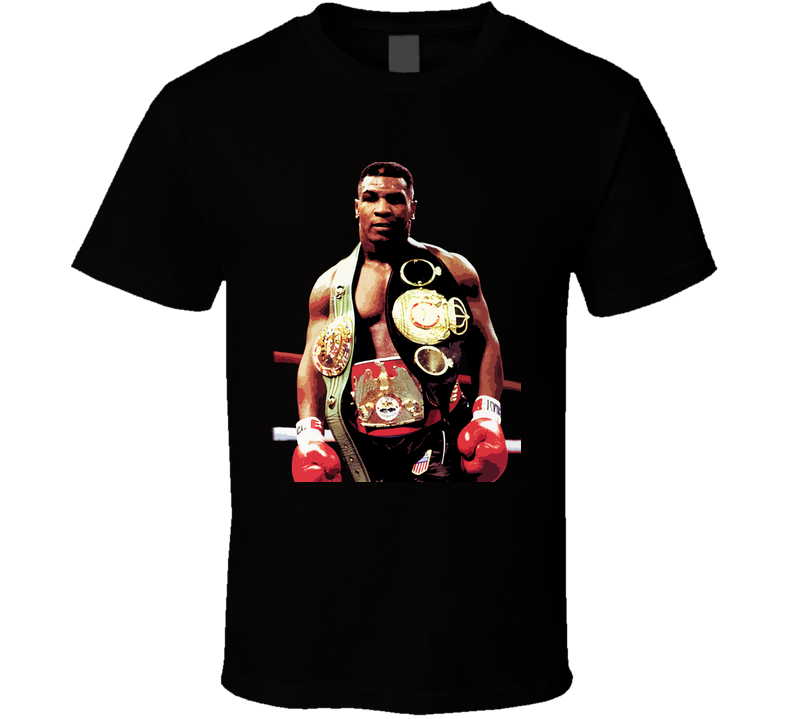 Mike Tyson Boxing Legend Black Unisex T Shirt Mike Tyson Boxing Legend Black Unisex T Shirt