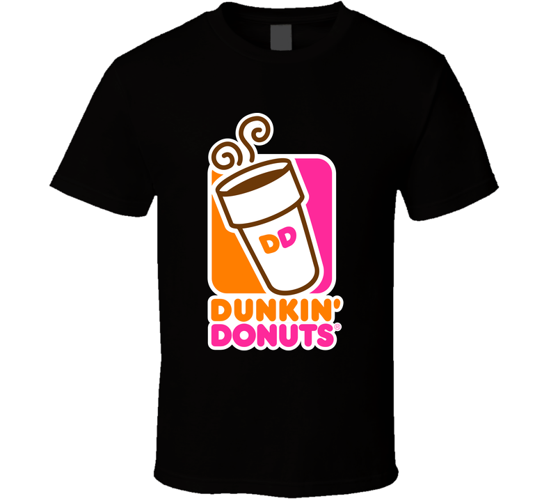 Dunkin Donuts Favorite Fast Food Black Unisex T Shirt Dunkin Donuts Favorite Fast Food Black Unisex T Shirt