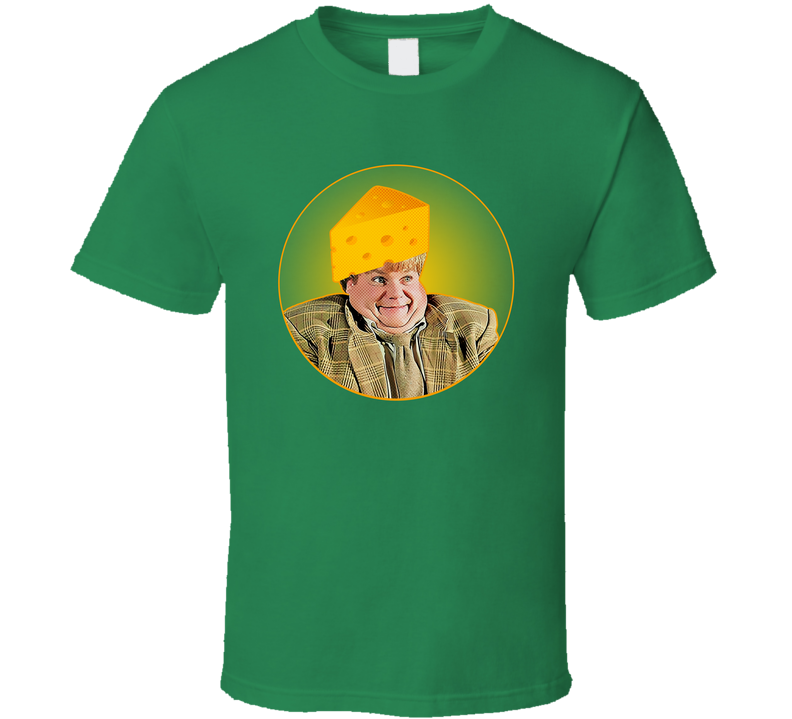 Chris Farley Tommy Boy Cheese Head Green Unisex T Shirt