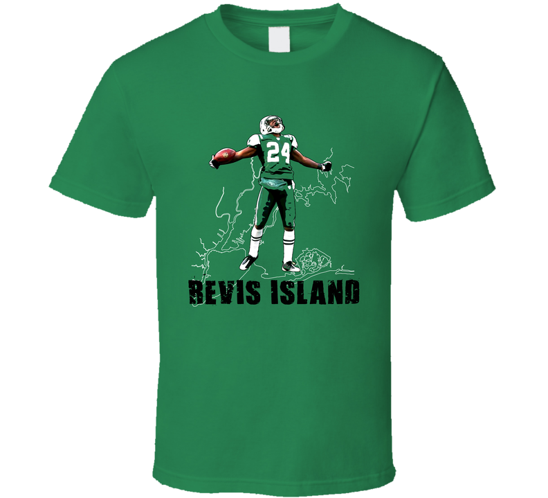 Darelle Revis Revis Island Jets Football Green Unisex T Shirt