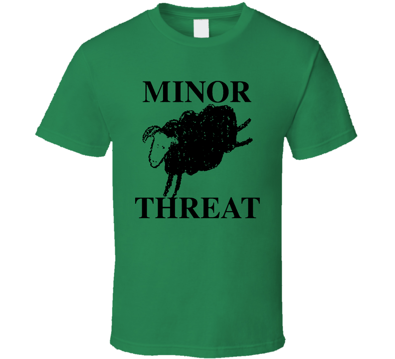 Minor Threat Punk Rock Green Unisex T Shirt
