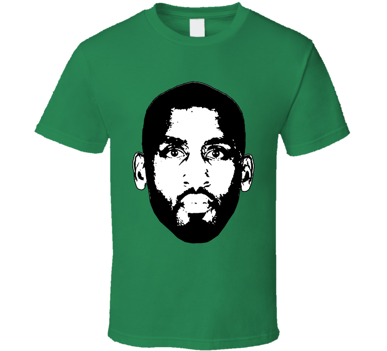 Brad Wanamaker Boston Basketball Big Head Green Unisex T Shirt